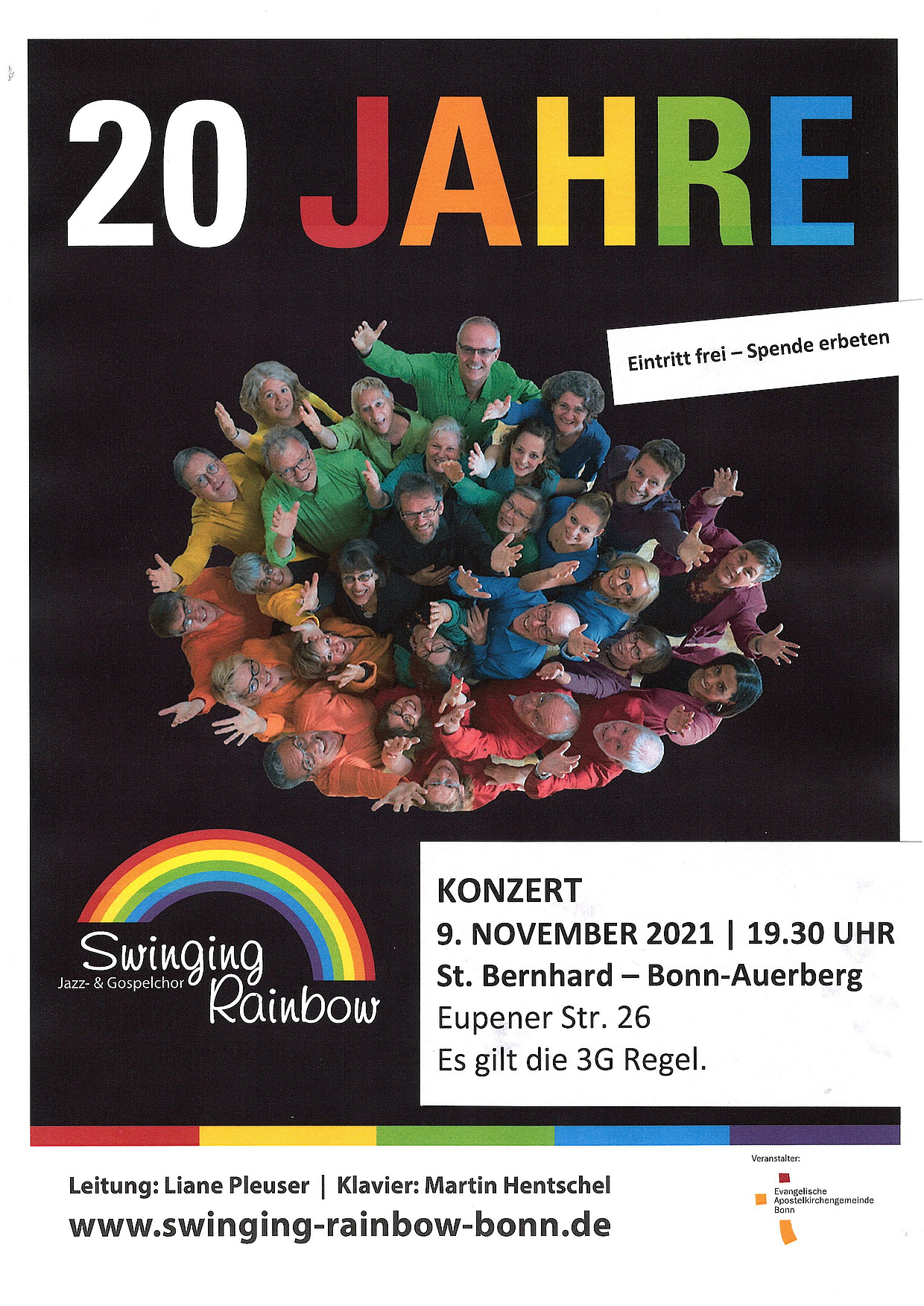 Konzert ST. Bernhard, 09.11.21